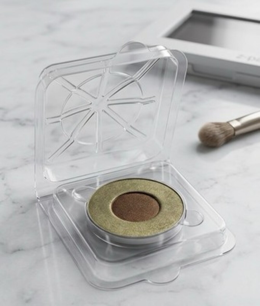 Estee Lauder Pure Color Eyeshadow Duo Olive Green Brown Refill Pan Single
